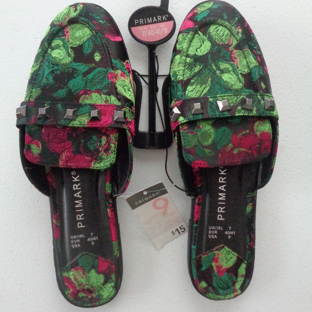 Women's Primark Scuff Slippers Size 9 NWT
